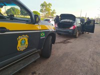 PRF recupera veículo com registro de roubo em Palmas/TO
