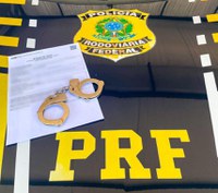 PRF cumpre dois mandados de prisão no Tocantins