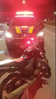 PRF recupera motocicleta com registro de roubo em Araguaína/TO