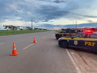 PRF apreende duas motocicletas irregulares trafegando em rodovias federais do Tocantins