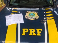 PRF prende condutor por apresentar CRLV falsificado em Palmeiras do Tocantins/TO