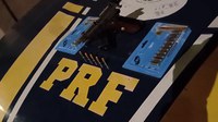 PRF apreende pistola e munições portadas ilegalmente em Araguaína/TO