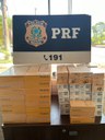 PRF apreende 139 telefones celulares transportados ilegalmente em Guaraí/TO