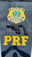 PRF prende homem por porte ilegal de arma de fogo em Araguaína/TO