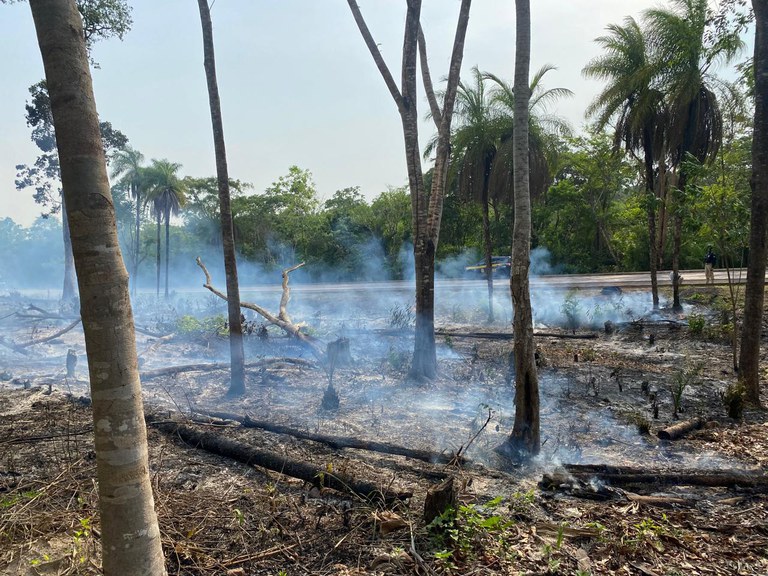 PRF prende homem provocando incêndio em Pugmil/TO