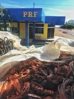 PRF apreende 20 toneladas de cobre sem nota fiscal