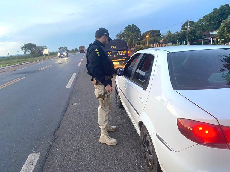 RF aumenta número de abordagens a veículos na Operação Carnaval no estado do Tocantins.