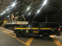PRF recupera 2 máquinas pesadas apropriadas ilegalmente