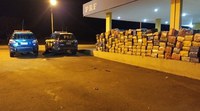PRF apreende 3,2 toneladas de maconha em Coxim