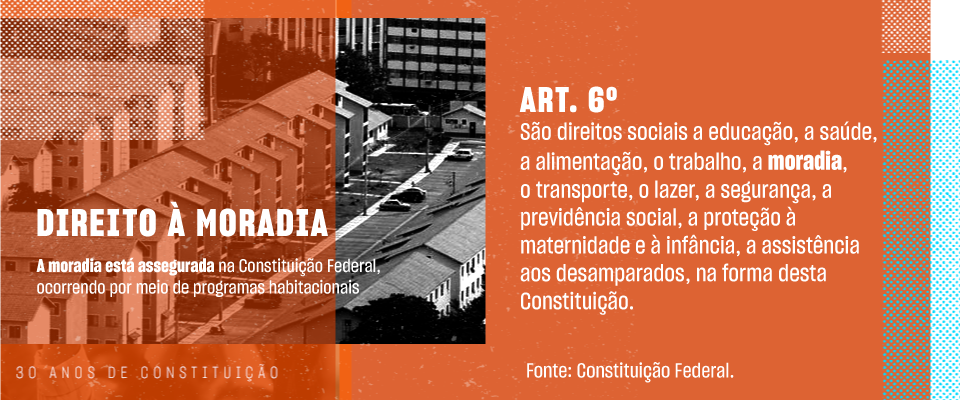 30 anos de Constituição - políticas habitacionais