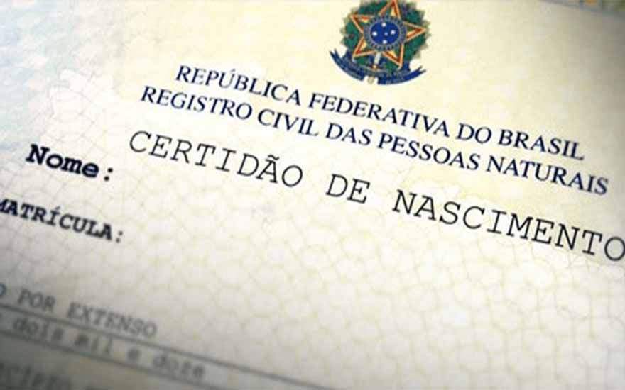 Emissão gratuita da Certidão de Nascimento é garantida por Lei Federal