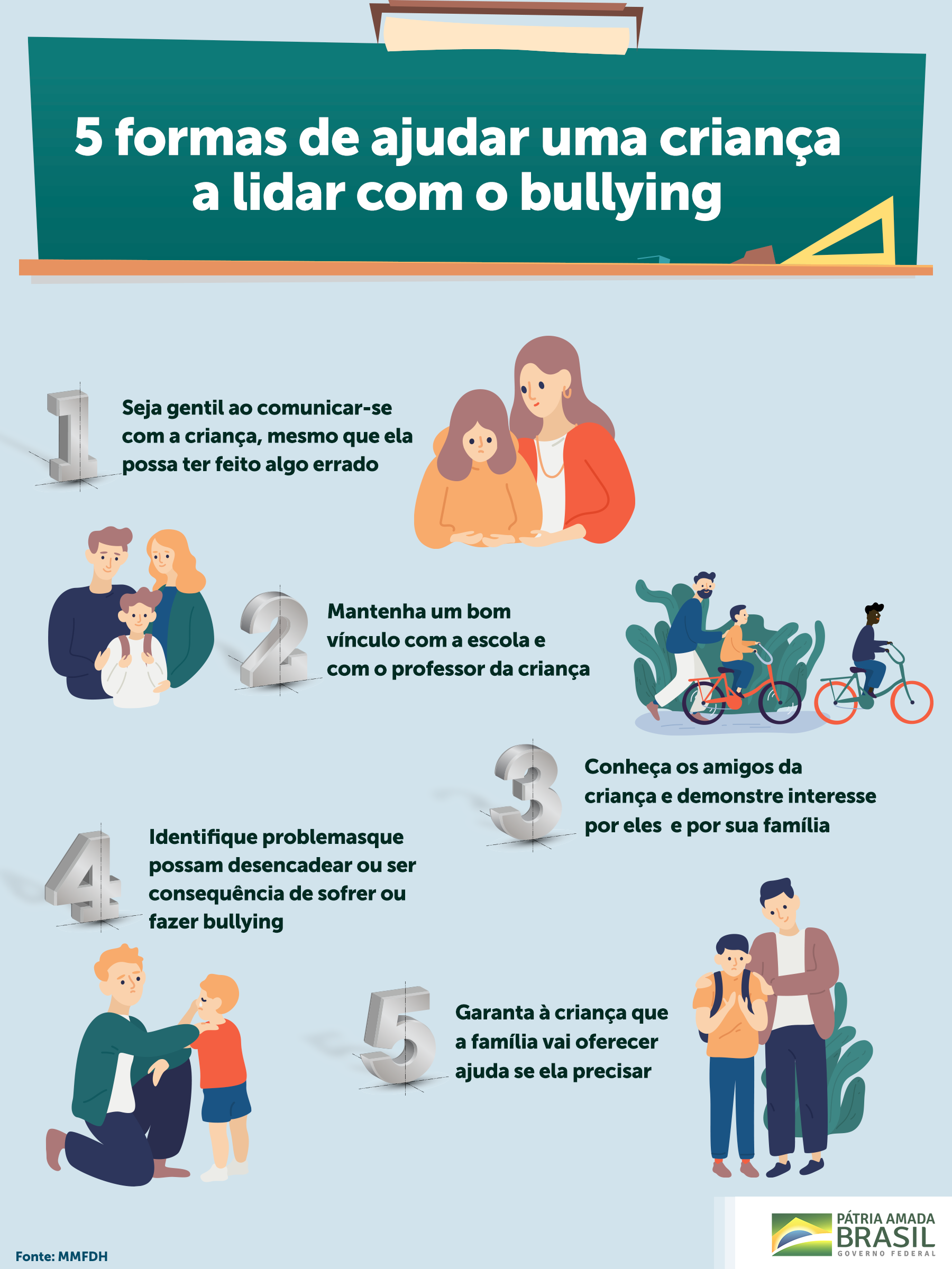 Meu filho sofre bullying na escola. Veja 10 (dez) dicas de como você pode  ajudá-lo a enfrentar essa situação.