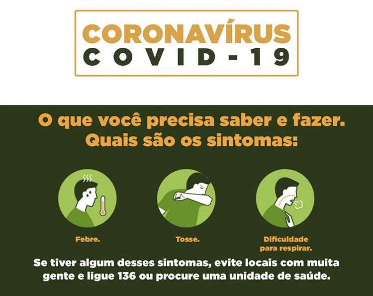 Informações sobre a COVID-19 – Cartão Caruana