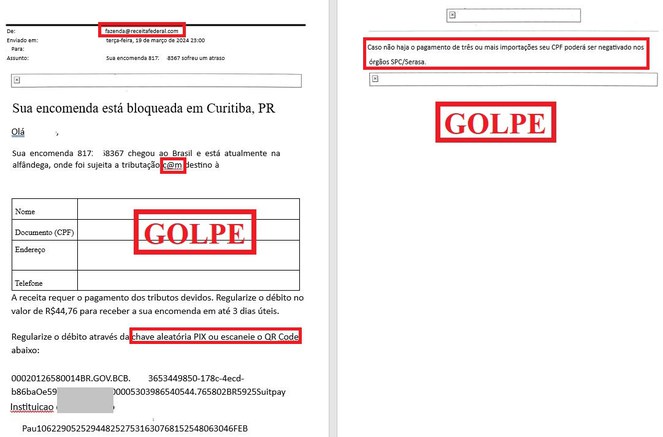 Golpe por carta