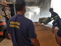 Receita apreende 555 quilos de cocaína no Porto de Paranaguá