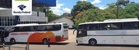 Receita Federal e forças policiais retêm três ônibus no oeste paranaense