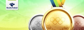 As medalhas olímpicas, bem como troféus e quaisquer outros objetos comemorativos recebidos em evento esportivo oficial realizado no exterior, estão isentas de impostos federais.