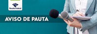 Aviso de Pauta - Receita Federal comenta nesta quinta-feira (25/07) o resultado da arrecadação de junho de 2024