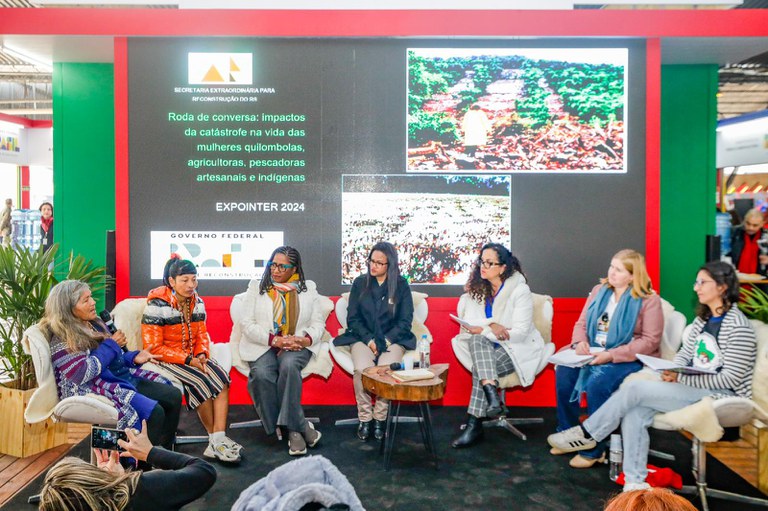 Debate Mulheres Reconstrução Expointer