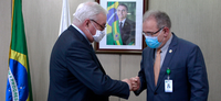 Ministro da Saúde recebe embaixador russo para debater acordos de cooperação no combate à Covid-19