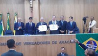 Reconhecimento: Aracaju/SE concede título ao ministro Marcelo Queiroga e ao secretário da Atenção Primária Raphael Câmara