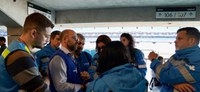 Força Nacional do SUS participa de mutirão social na Arena do Grêmio