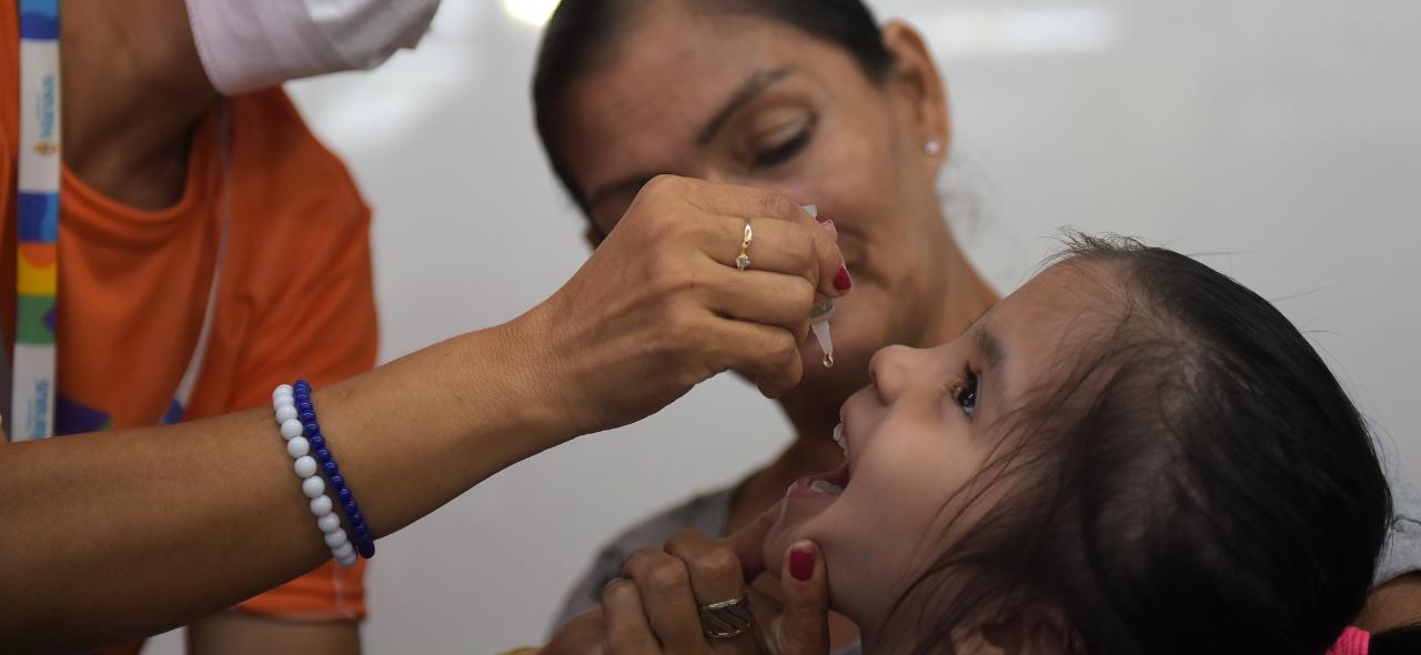 Ministério da Saúde lança Campanha Nacional de Vacinação contra  Poliomielite — Ministério da Saúde