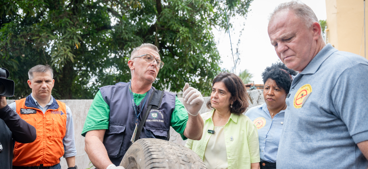 Foco está na conscientização sobre os sinais das doenças e na busca por atendimento nas Unidades Básicas de Saúde. Etapa inicial da campanha alertou sobre a importância de eliminar criadouros