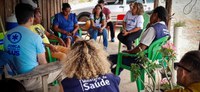 Comunidade ribeirinha em Itupiranga (PA) recebe visita técnica de equipe do Ministério da Saúde