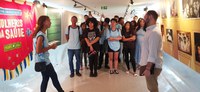 Ministério da Saúde recebe visitas de estudantes da rede educacional do Distrito Federal em exposição