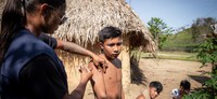 Imunização contra a influenza é intensificada no território Yanomami