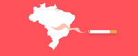 Como está o percentual do uso de tabaco no Brasil?