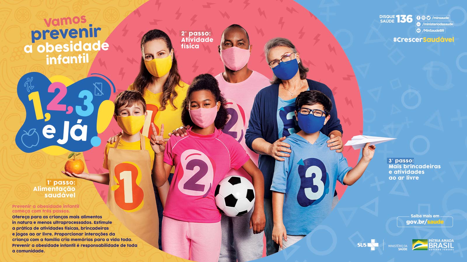 Capa  - Campanha da Prevenção da Obesidade Infantil.jfif