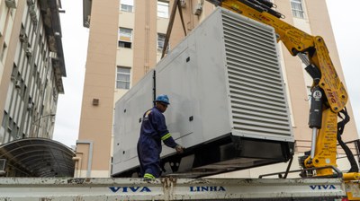 Hospital Federal de Bonsucesso é equipado com 6 novos geradores