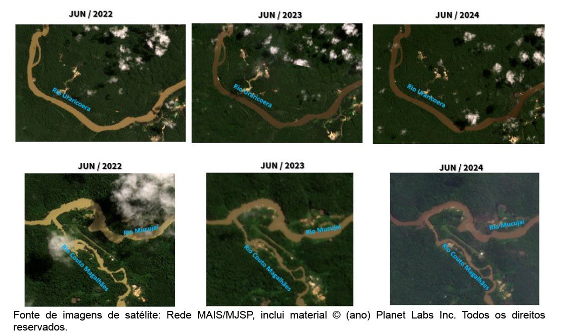 75% drop in illegal mining January to July improves water quality at Yanomami Indigenous Land