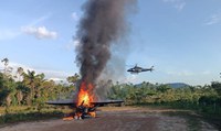 Acción coordinada por la Casa de Gobierno destruye aeronave y el perjuicio a la minería ilegal en el Territorio Yanomami asciende a BRL 155 millones