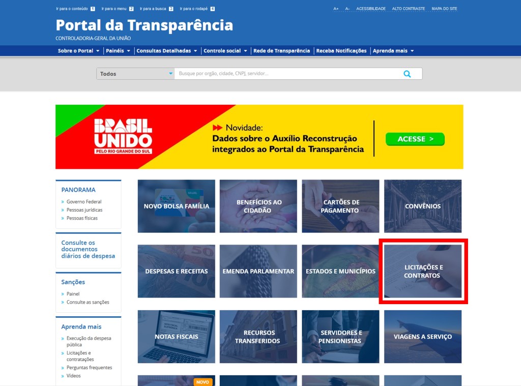 Portal da Transparência