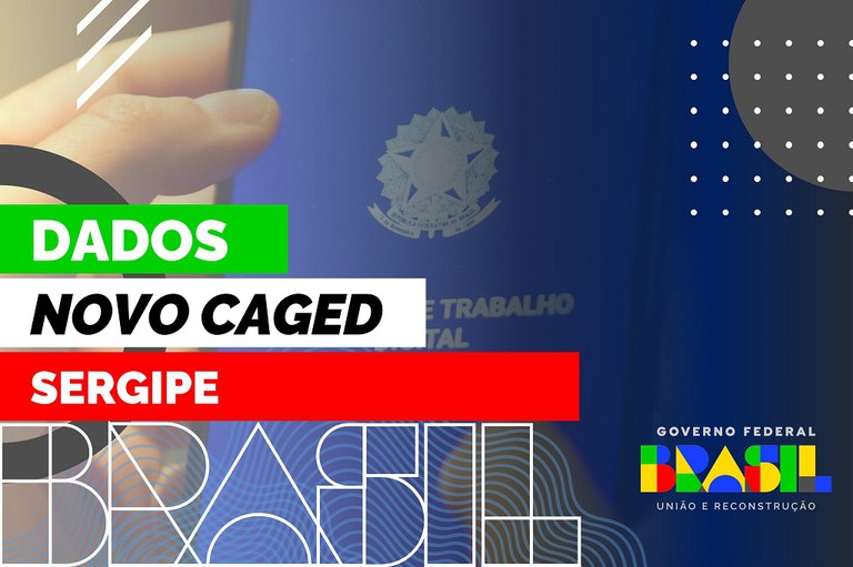 Dados de Sergipe no Novo Caged