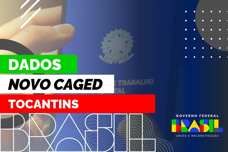 Dados do Tocantins no Novo Caged