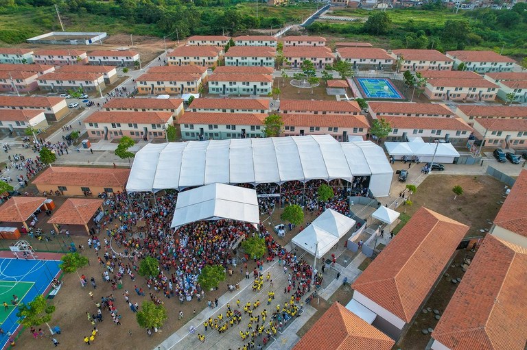 Entrega de unidades habitacionais do MCMV