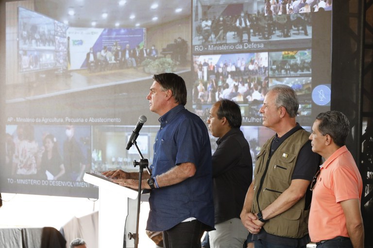 Governo Federal realiza entregas e inaugurações na região Norte do país