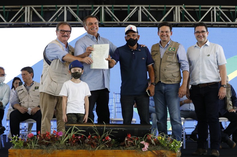 No Nordeste, Presidente Jair Bolsonaro faz entregas de obras em comemoração aos Mil Dias de Governo