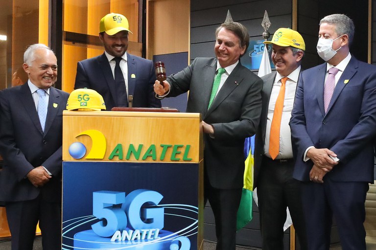 Governo Federal realiza leilão do 1º 5G da América Latina