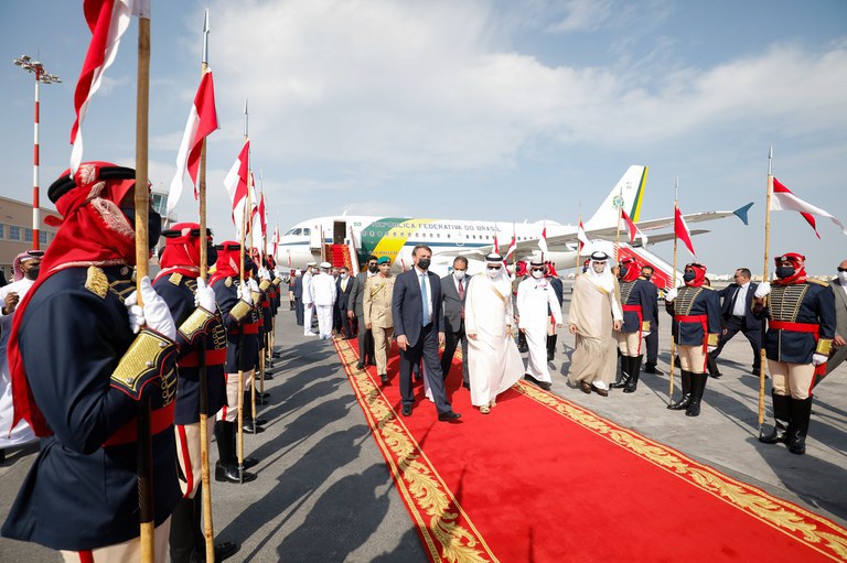 Presidente da República, Jair Bolsonaro, inaugura embaixada do Brasil no Reino do Bahrein