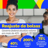 Governo anuncia aumento de oferta e benefícios de bolsas de pesquisa