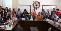 Ministros articulam soluções para efeitos das chuvas com 12 prefeitos do litoral paulista