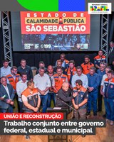 Trabalho em conjunto entre governo federal, estadual e municipal