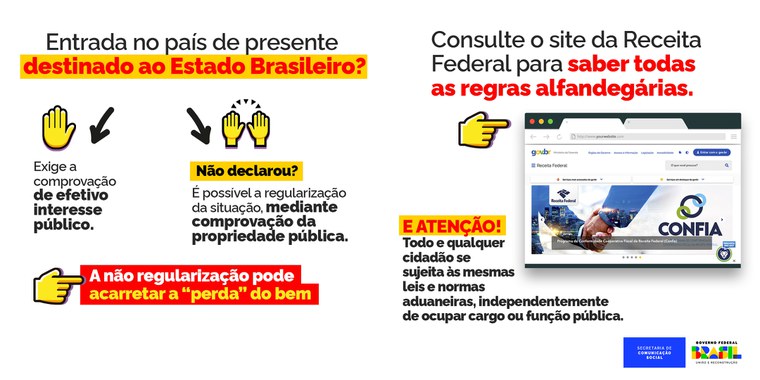 Fez uma viagem internacional e trouxe umas coisinhas? Siga as regras e ...