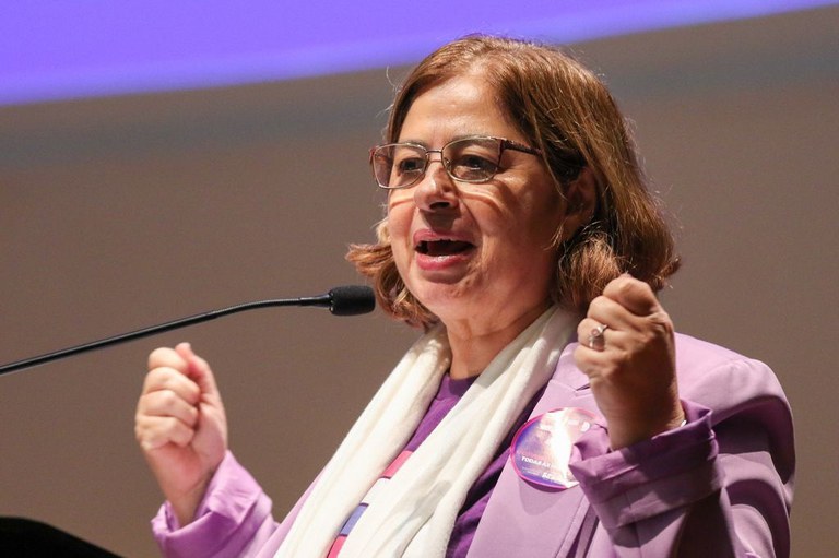 Ministra das Mulheres, Cida Gonçalves