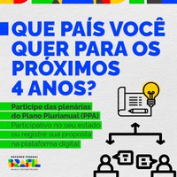 Governo abre diálogo com a sociedade para definição de políticas públicas para os próximos quatro anos